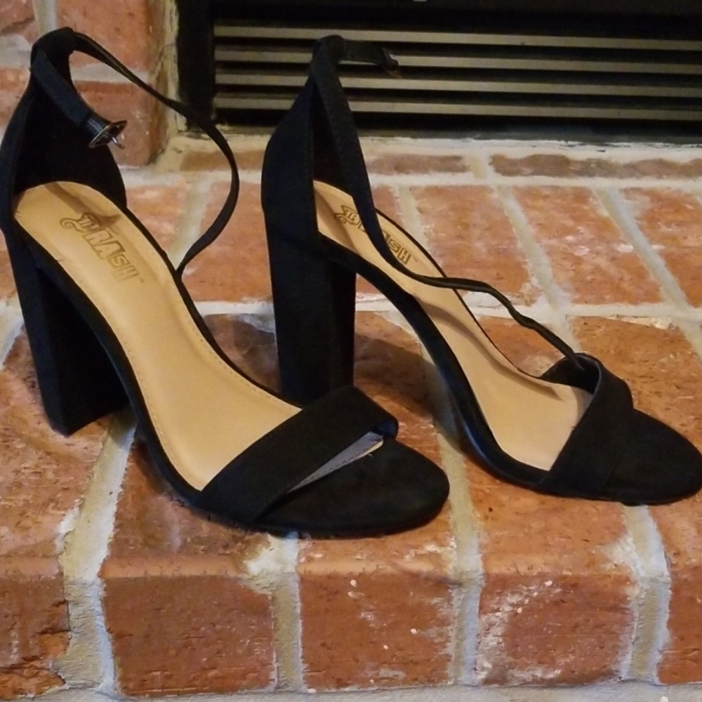 Black heels